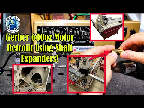 Gerber 600oz Motor Retrofit Using Shaft Expander 🚀🔧