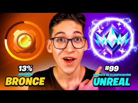 ¡DE BRONCE A UNREAL! MIS PRIMERAS RANKEDS en FORTNITE TEMPORADA 3 CAPITULO 5! (VERTICAL) #shorts