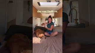 the van I built vs what I bought 😱