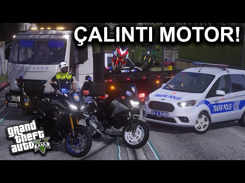 PLAKASIZ MOTORLAR KAÇAMADI !!!  - ŞAHİN TRAFİK POLİSİ !! - GTA 5 ROLEPLAY