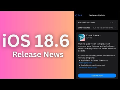 iOS 18.6 Release Date 🔥 Last Update for iPhone XR and XS Max