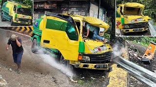 INNALILLAHI !!! BERITA DUKA SEKARANG INI, Benturan Keras Kabin Truk Sampai Remuk di Sitinjau Lauik
