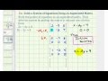 Understanding Augmented Matrices and Solutions