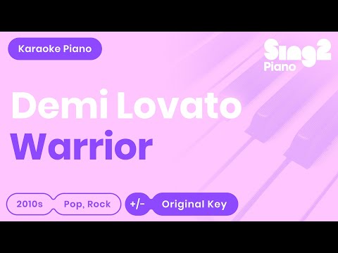 Warrior – Demi Lovato (Karaoke Version)