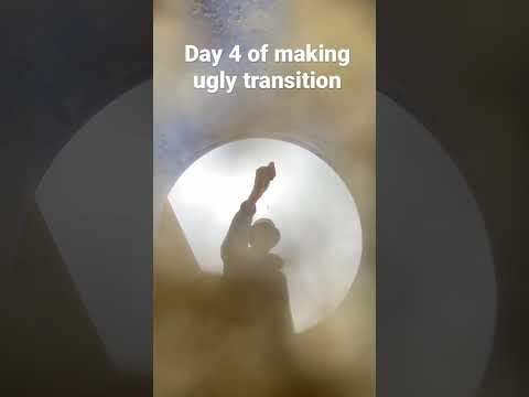 Day 4 of making ugly transitions#shorts