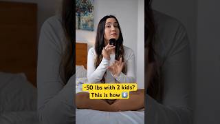 How I Lost 50 lbs After Baby 🏋️‍♀️ #postpartumweightloss #weightlossjourney
