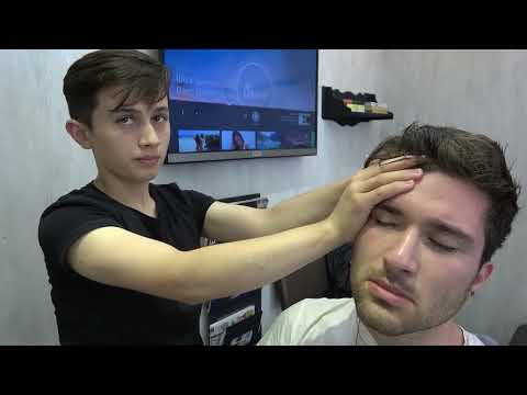 ASMR Massage Compilation. Head Massage Face Massage Neck Massage