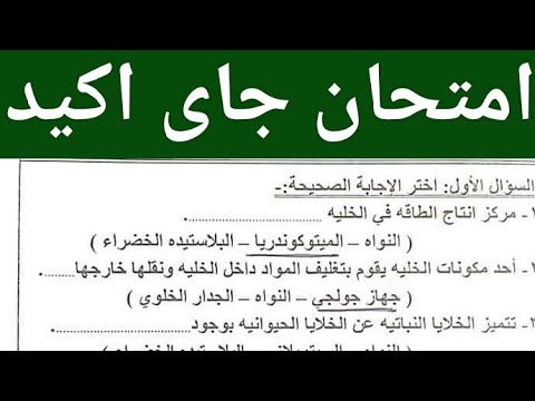 حل اهم امتحان علوم للصف السادس الابتدائي الترم الاول 2025 جاى اكيد مراجعة علوم ستة ابتدائي