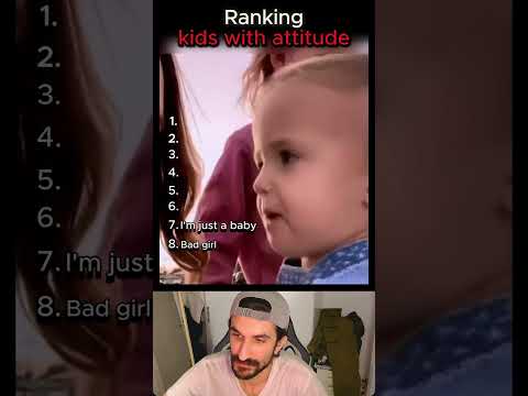 Ranking kids with attitude #1 #funny #shorts