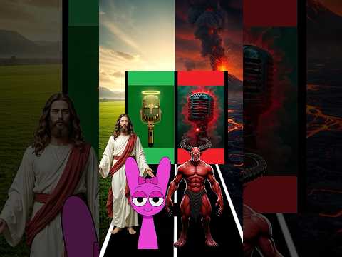 Quem você escolhe amar? Jesus, Sprunki ou o Diabo? #jesus #fé #gospel