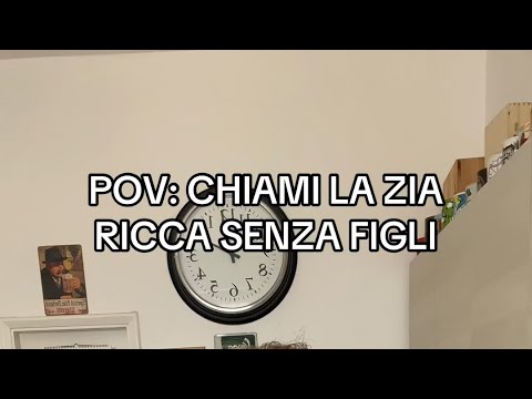 Video chiamata a con la zia ricca