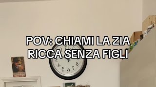 Video chiamata a con la zia ricca