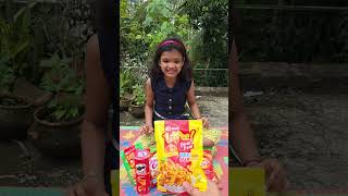 কৃতিকা আজ ওর মায়ের কাছ থেকে কি কি নতুন খাবার পেলো 😋@Kritika Channel 