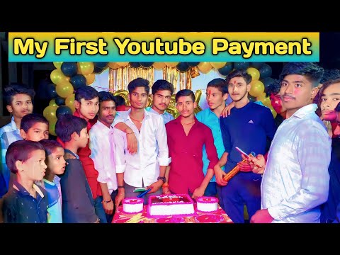 My First Youtube Payment | My First Payment From Youtube | My First Youtube Income