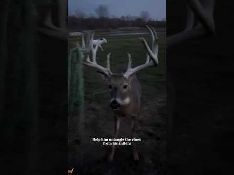 Why l go for a walk every day ๐ฆ#deer #cuteanimals #funny #friendly #love