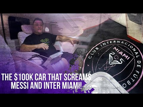 The $100K Car That Screams Messi and Inter Miami!
