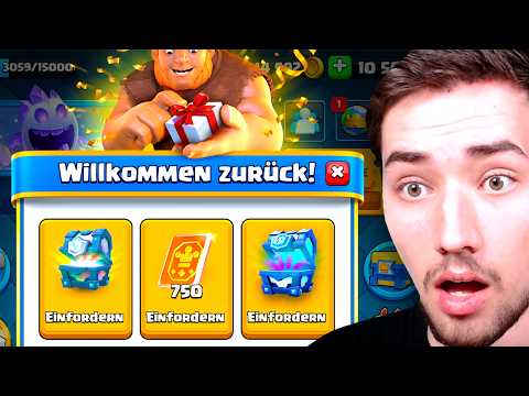 ICH BIN ZURÜCK in CLASH ROYALE und BEKOMME... 😍