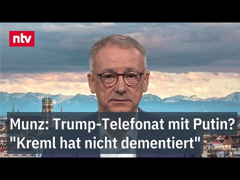 Munz: Trump-Telefonat mit Putin? - "Kreml hat nicht dementiert"