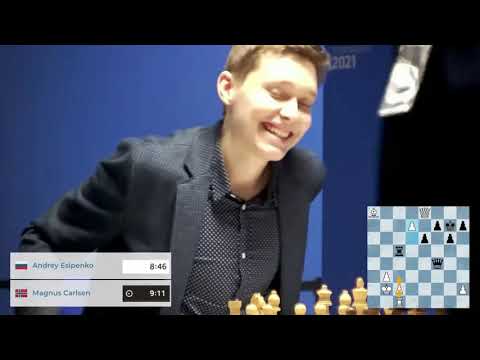 Донской гроссмейстер Андрей Есипенко обыграл чемпиона мира Магнуса Карлсена