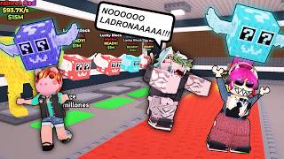 😲 Esta NIÑA TOXICA intenta ROBAR mis LUCKY BLOCKS en Steal a Brainrot Roblox (Roba un Brainrot) 😱