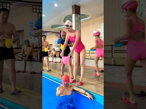 Swimming Pool π π₯½ Swimming Cap π€ͺπβοΈ#shorts #swimming #fitness #flyboard #bluesilver #waterpark