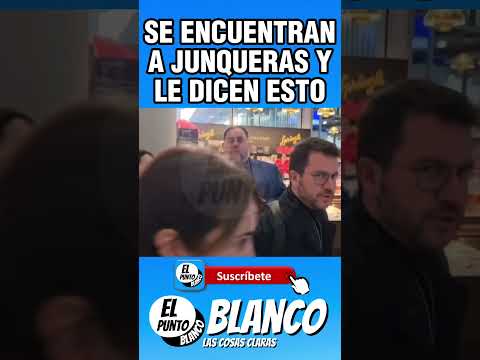 SE ENCUENTRAN A JUNQUERAS Y LE DICEN ESTO #shorts #orioljunqueras #puigdemont #vox #abascal #españa