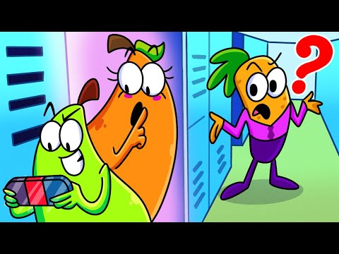 5 Ways to Skip School & Types of Students 🍐 Pear Couple at High School