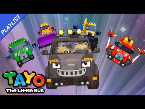 [Playlist] Strong Heavy Vehicle Rangers Songs Compilation l The Strongest l Tayo the Little Bus