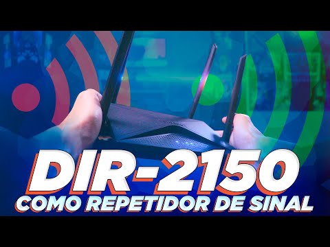 Como configurar o DIR-2150 como REPETIDOR DE SINAL!