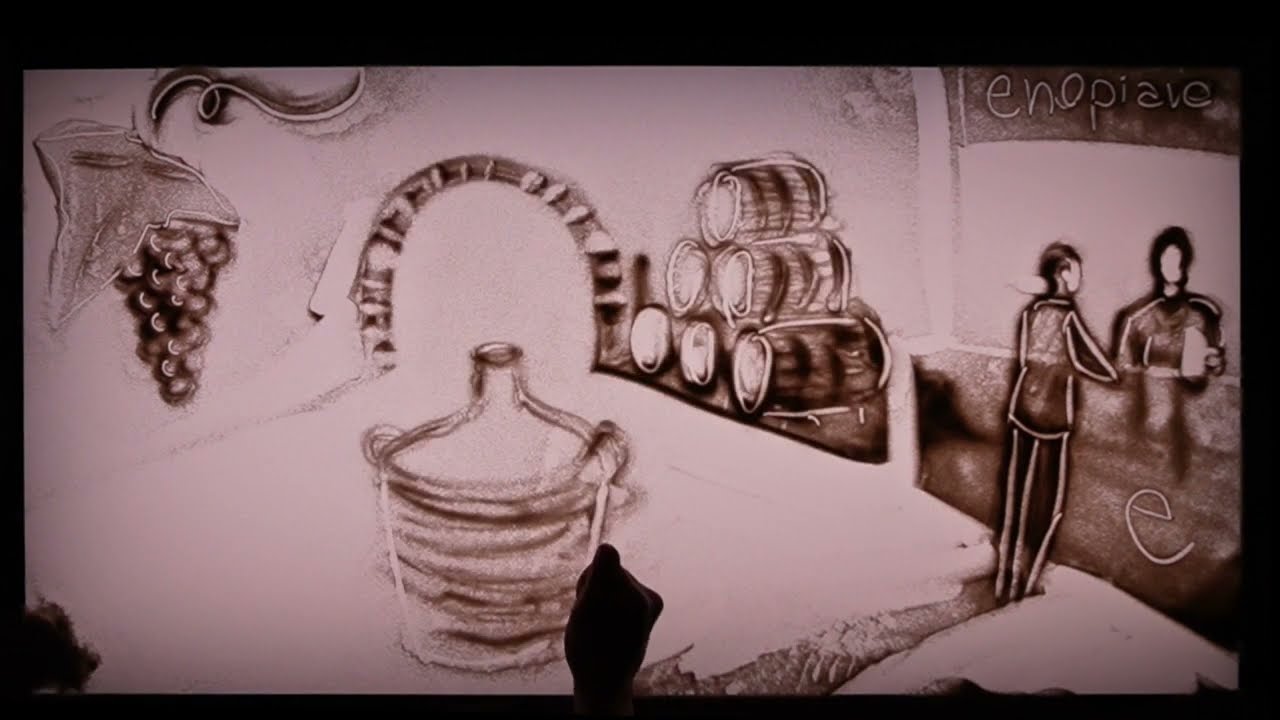 Sand art 