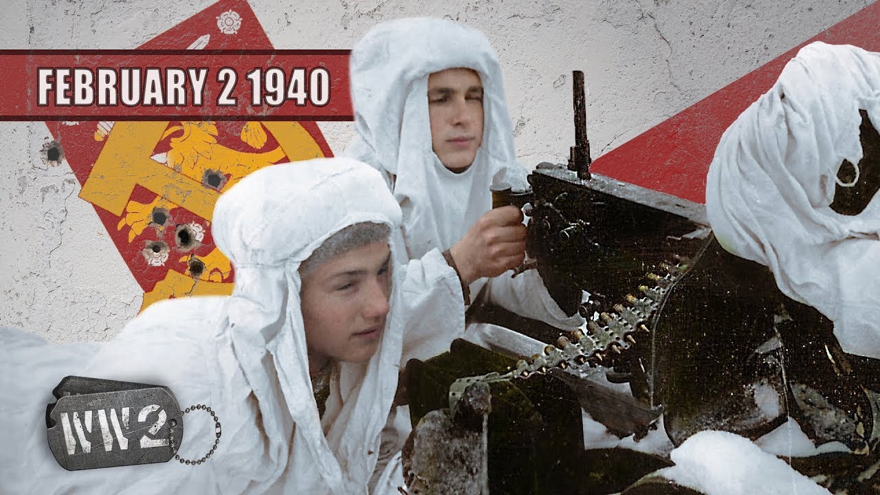 023 – The Soviet Hammer Strikes Hard at Finland – WW2 – February 2 1940