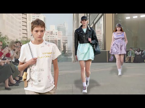 Coach Нью-Йорк мода весна лето 2025 | Одежда и аксессуары