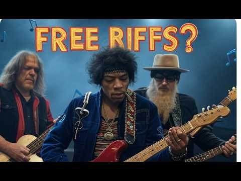 The Hypnotic Power of 4-Note RIFFS (ZZ Top, Hendrix, SRV) Never EASY?