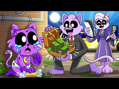 كاتناب تتبناه عائلة غنية! بوبي بلاي تايم 3 | Poppy Playtime Chapter 3