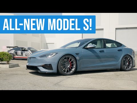 2026 Tesla Model S Plaid Refresh Overview: Features, First Modifications, Lowering Brackets + Wheels