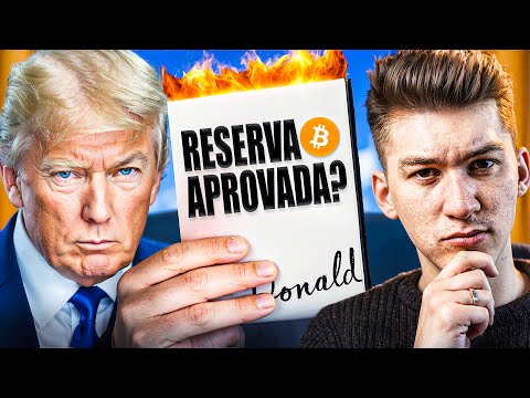 Tump Manipulou o Mercado Cripto? (reserva de Bitcoin está mais próxima)