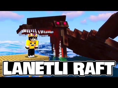 LANETLİ BALIKLARI YAKALDIK!! | Minecraft Lanetli Raft Survival #5