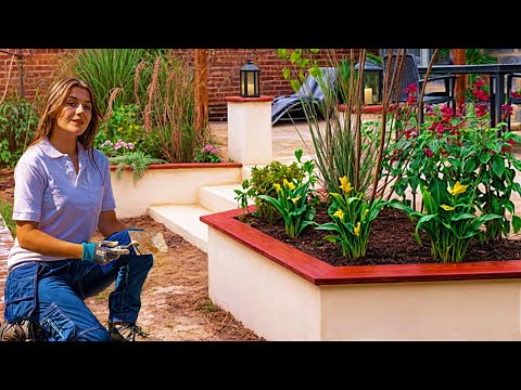 Transformation INCROYABLE de ma Terrasse : Construction de Bacs à Fleurs en Parpaings