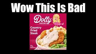 Worst Frozen Country Fried Steak Ever - WHAT ARE WE EATING??
