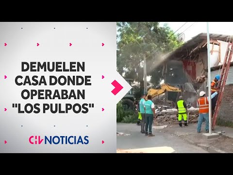 Demuelen casa TOMADA POR "LOS PULPOS" en Quinta Normal: Revelan detalles de cómo operaban