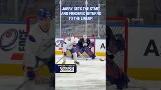 Tristan Jarry gets the start vs the Blackhawks and Trent Frederic makes his return to the lineup!