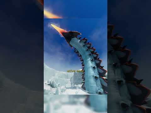 Fator Assustador sobre o Iceworm Leviathan!  #jogos #subnautica