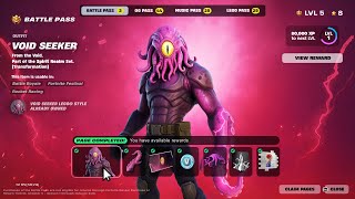 Fortnite Chapter 6 Season 4 Battle Pass Showcase (All Tiers)