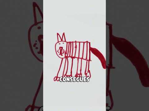 Animais na Realidade se Fossem Desenhados por Crianças! 😱