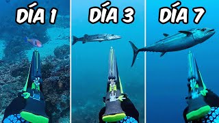 Solo puedo COMER lo que PESCO durante 7 DÍAS en BALI