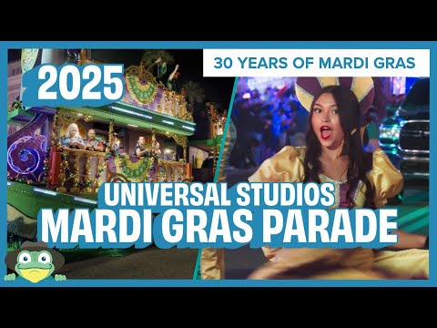 FIRST Universal Mardi Gras Parade of 2025 | Full Multi-Cam Parade | Universal Studios Florida