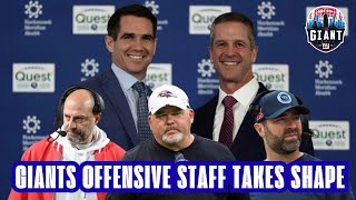 Giants hire Brian Callahan and Greg Roman! | Offensive Staff is STACKED!