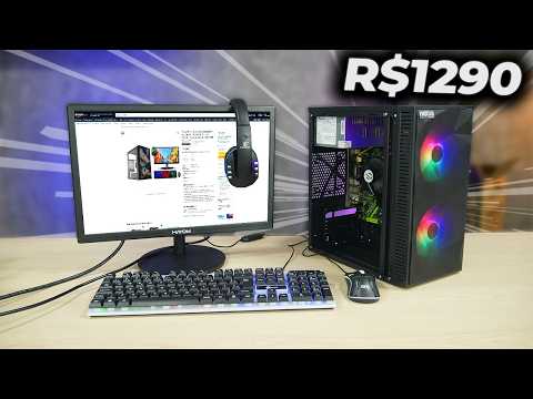 COMPREI UM PC GAMER COMPLETO POR R$1290 NA INTERNET...PRESTA?