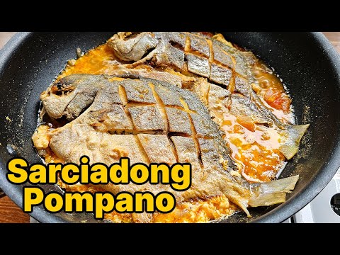 Delicious Sarciadong Pompano | Pompano in Tomato Sauce Filipino Style