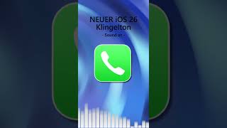 🔊 Neuer iOS 26 Klingelton 🎶 #ios26 #klingelton #iphone